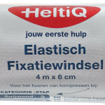 HeltiQ Elastisch Fixatiewindsel 4 m x 6 cm