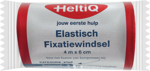 HeltiQ Elastisch Fixatiewindsel 4 m x 6 cm
