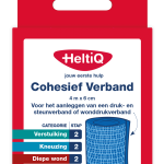 HeltiQ Cohesief Verband 4 m x 6 cm