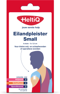 HeltiQ Eilandpleister Small 7,5 x 5 cm