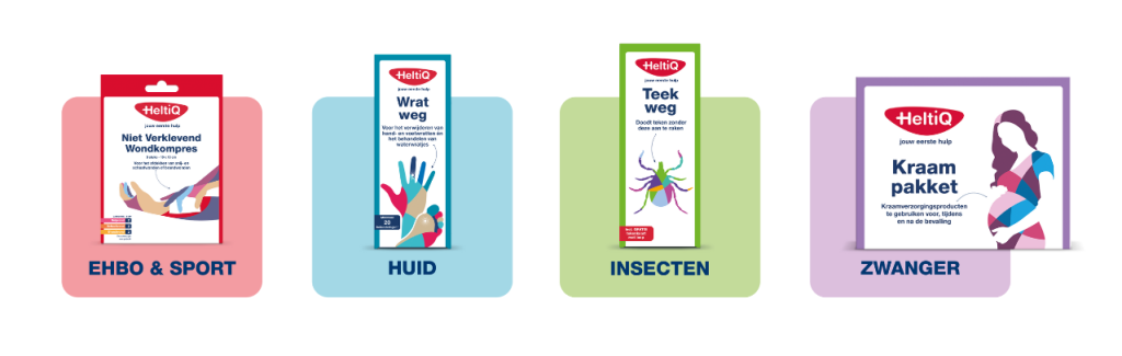 HeltiQ EHBO, Sport, Insecten, Huid, Zwanger