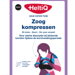 HeltiQ Zoogkompressen ZWART