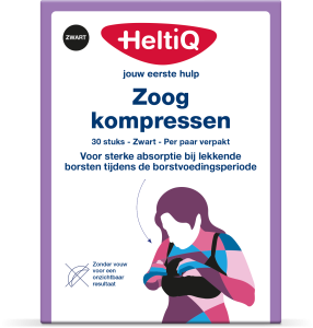 HeltiQ Zoogkompressen ZWART